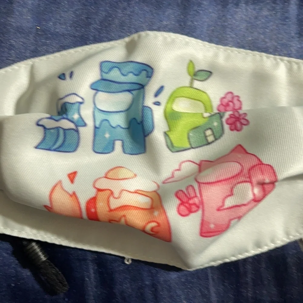 6/$20 New kid’s among Us  face mask